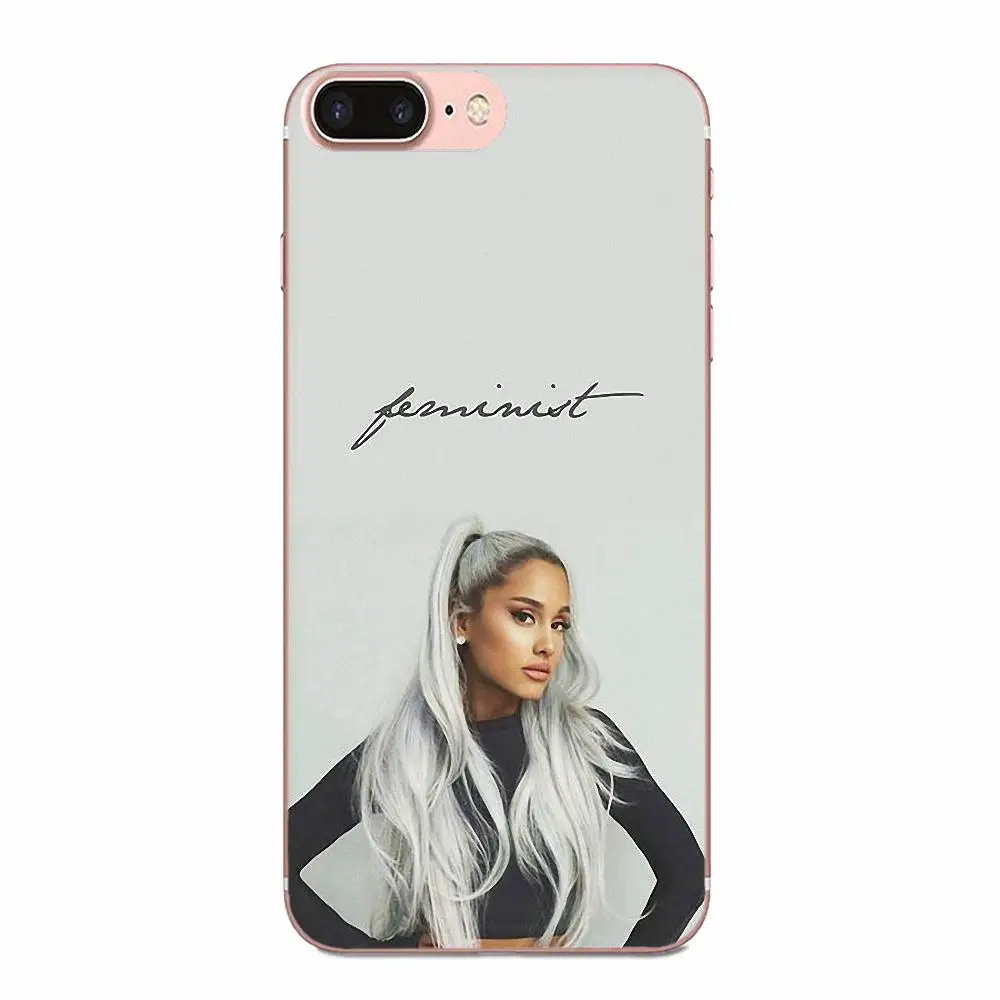 Кота Ar Ариана Гранде Новинка Fundas iPhone х ТПУ Мода для Huawei Honor 4C 5A 5C 5X6 6A 6X7 7A 7C 7X8 8C 8S 9 10