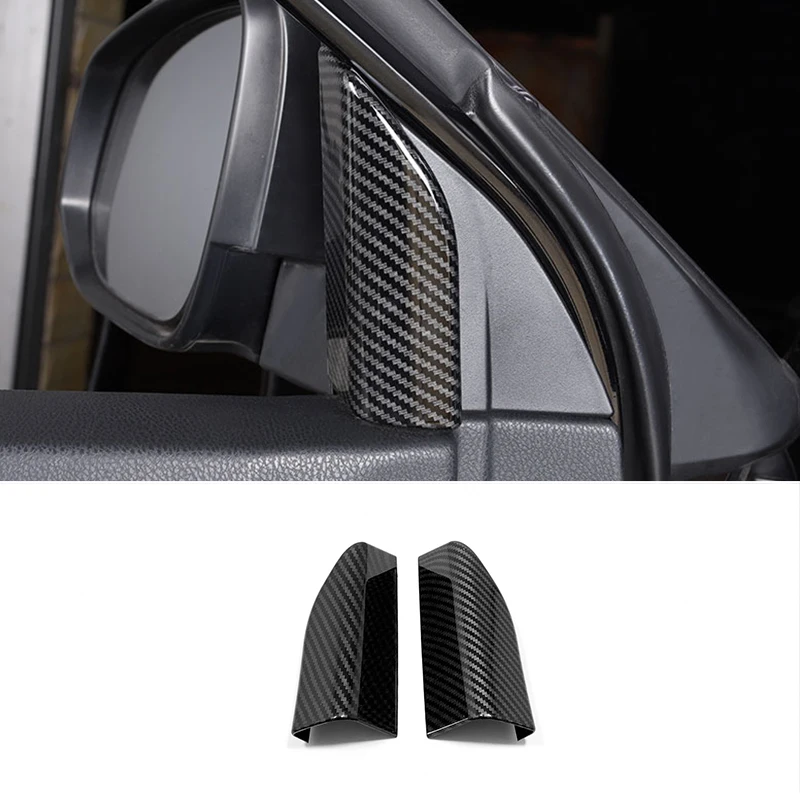 

Car gear shift knob frame panel Armrest patch Cover Trim ABS Carbon fibre For Toyota Highlander Kluger 2014-2020 accessories