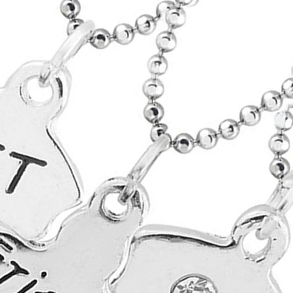 Набор из 3 предметов модная простая искусственная цепочка лучшие друзья навсегда