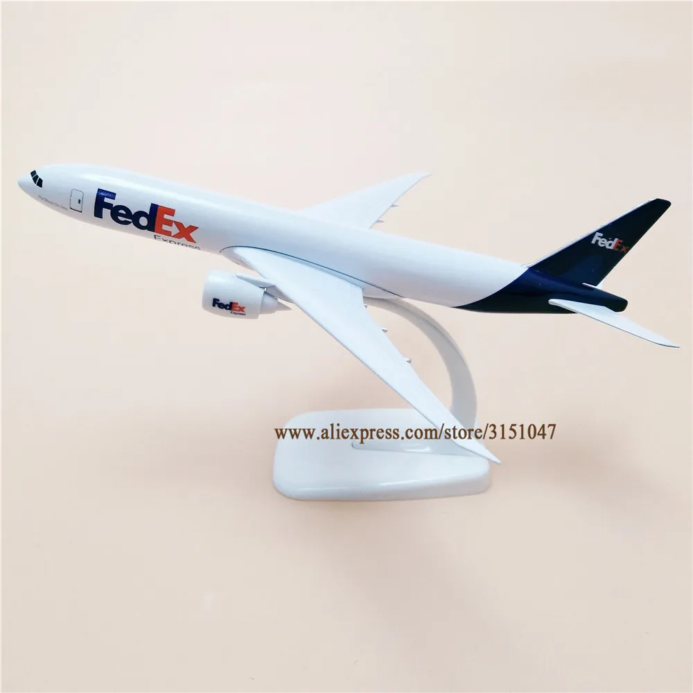 20 см модель самолета Air Fedex Express Airlines Boeing 777 B777 Airways из металлического сплава литье