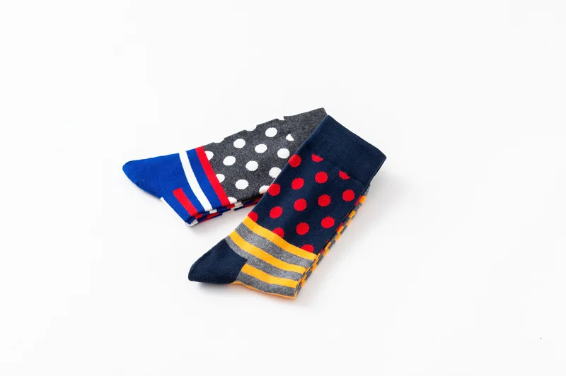 PEONFLY мужские забавные красочные чесаные хлопковые носки красный Argyle ДЮЖИНА ПАКЕТ повседневные счастливые носки платье Свадебные носки