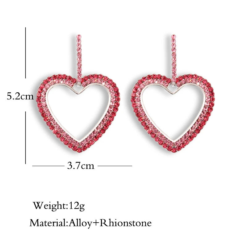 Itenice 2020 весенние Яркие Хрустальные массивные серьги с цветком магнолии висячие