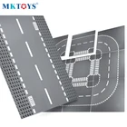Базовая пластина MKTOYS 32*32 точки, планшетоны для строительных блоков, совместимы с классическими городскими дорожными и уличными базовыми пластинами
