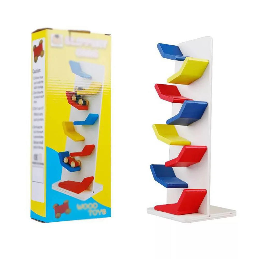 Деревянные гоночные автомобили игрушки детская гоночная трасса игрушка