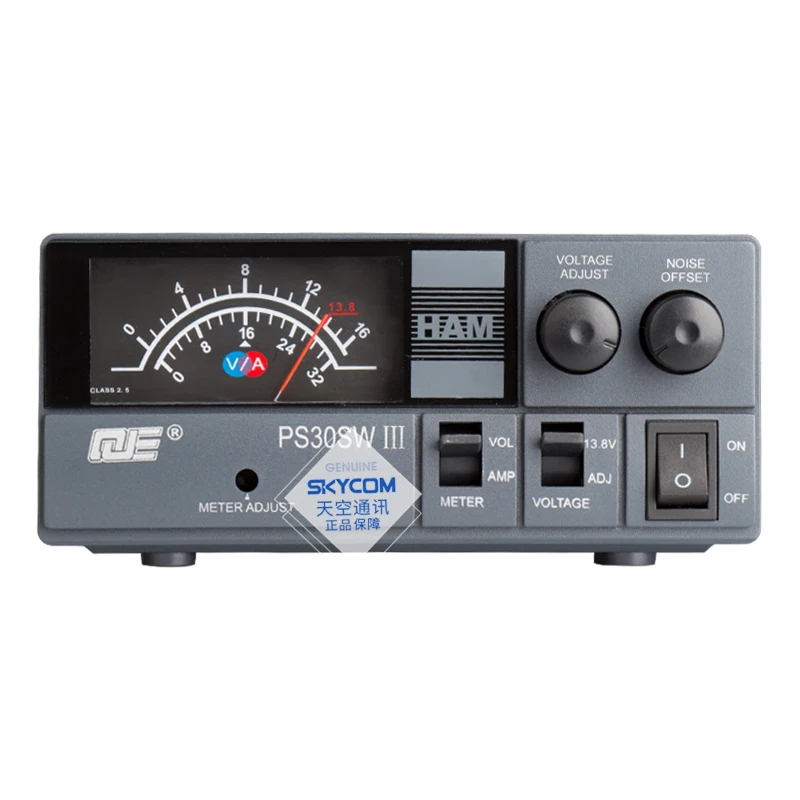 Базовая станция портативной рации QJE PS30SWIII, переключение регулятора источник питания 13,8 В с фиксированным выходом 9-1 5 В, регулируемый выход 220 В 30 А