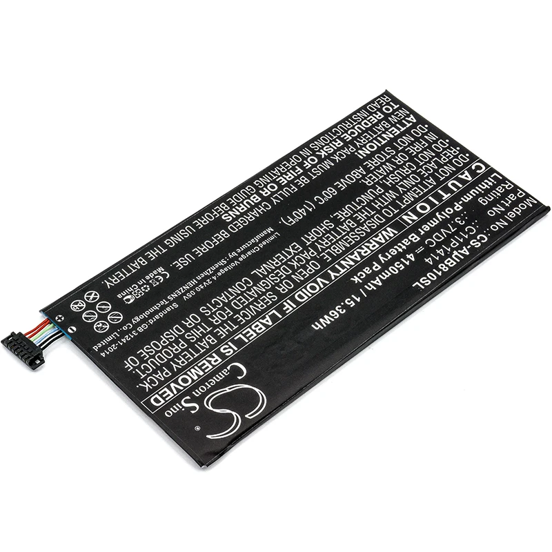 Аккумулятор Cameron Sino 4150 мА · ч для Asus CB81 ZenPad 8.0 Power чехол C11P1414 | Электроника