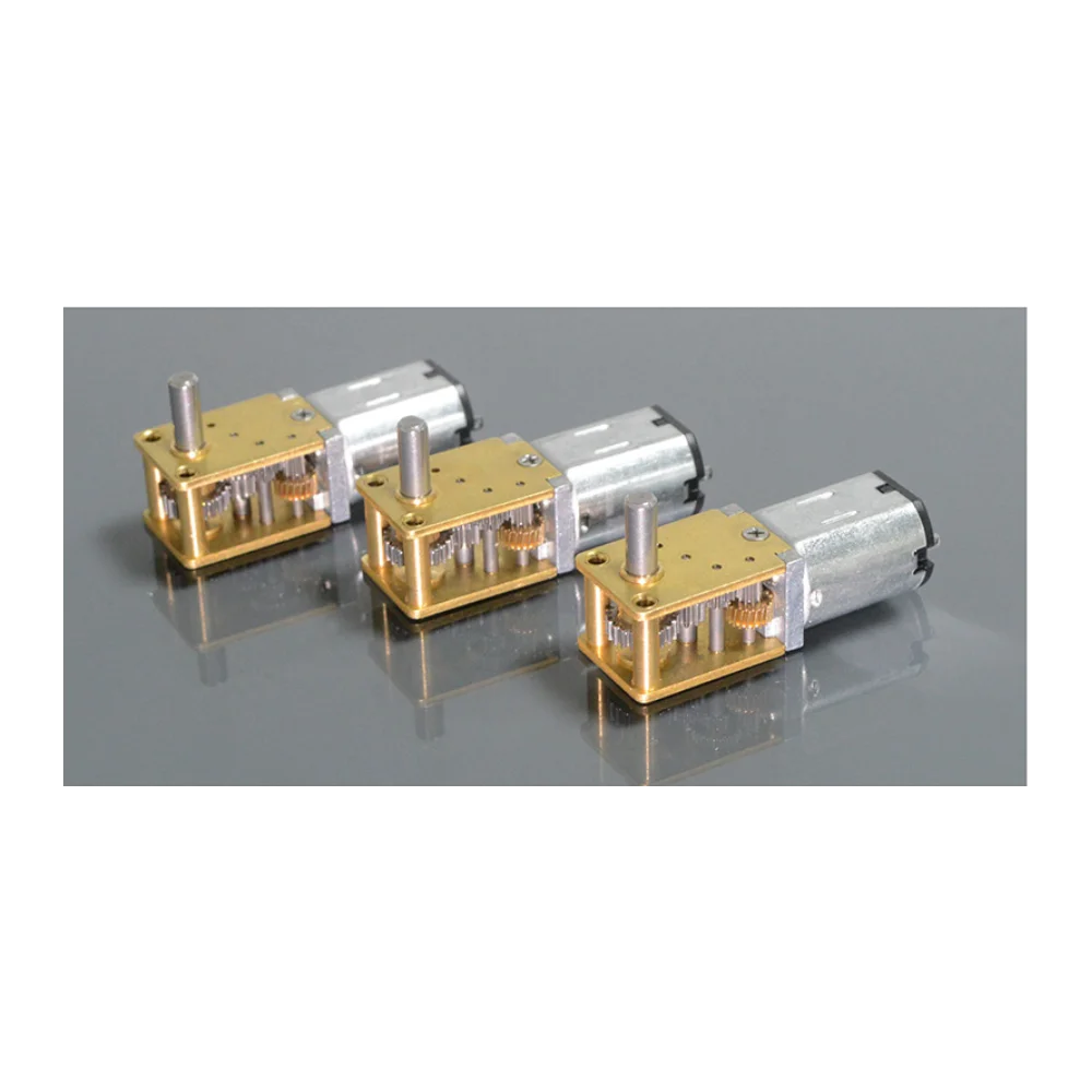 Микро N20 одновальный полностью металлический редукторный двигатель 12 в 16