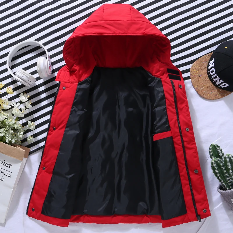 

2020 New Winter Hooded Vest Men Thicken Warm cotton-padded Big Pockets Sleeveless Coat Plus Size 4XL 5XL 6XL
