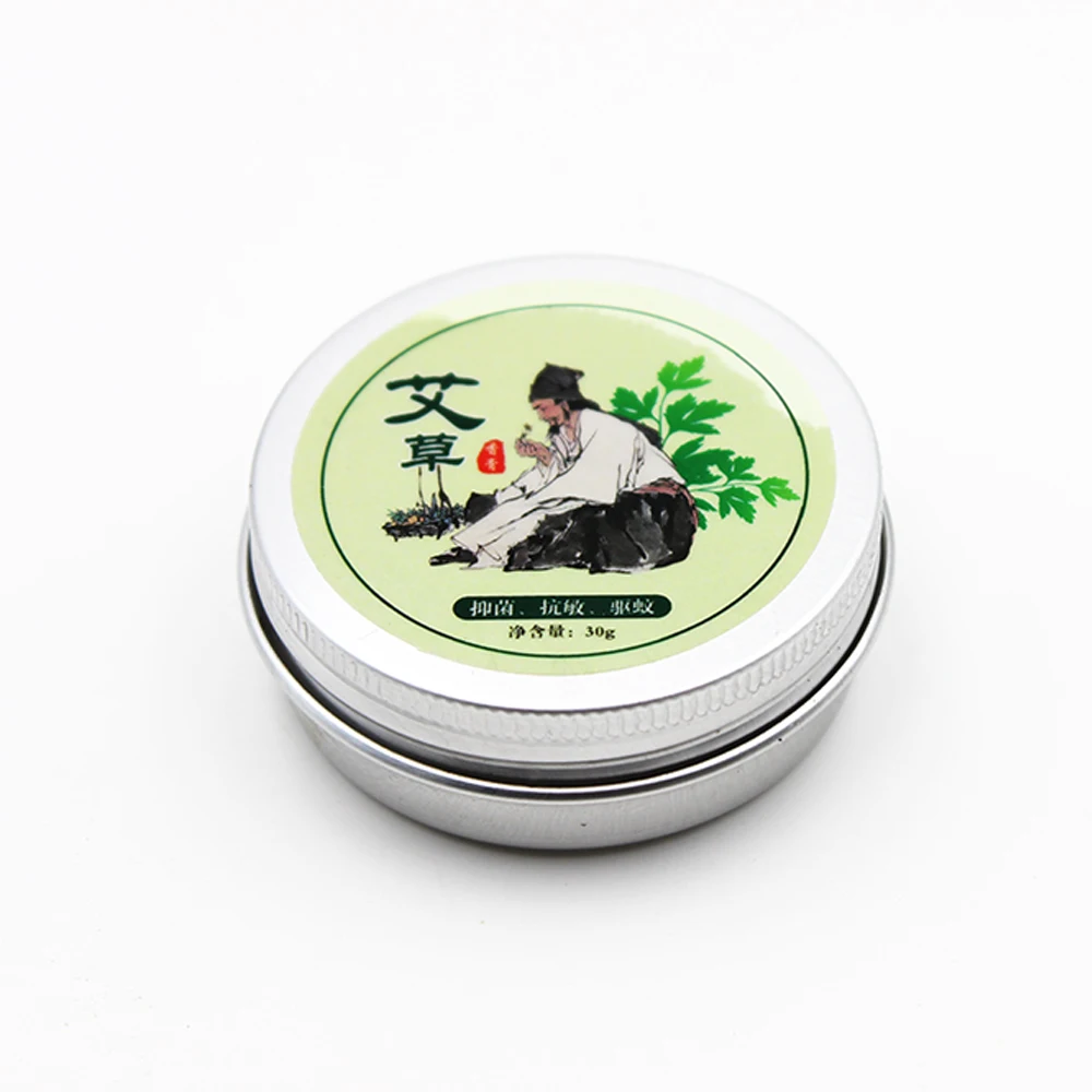 Special China Kugen Cooling Oil Wormwood Ointment Moxa Moxibustion Cream Balm Anti Motion itching Chinese Medical Herbal Plaster | Красота и