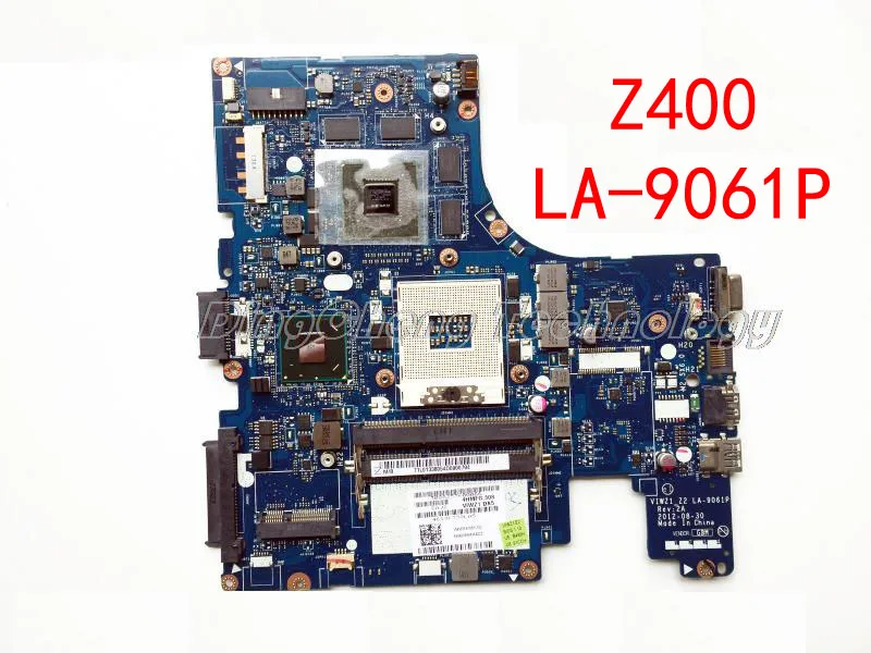 

Laptop Motherboard For Lenovo Z400 P400 VIWZ1-Z2 LA-9061P 11S90002 DDR3 GT635M non-integrated graphics card 100% tested