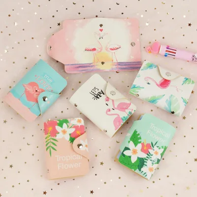 Симпатичный держатель для визиток кошелек карт Женский чехол банковских из