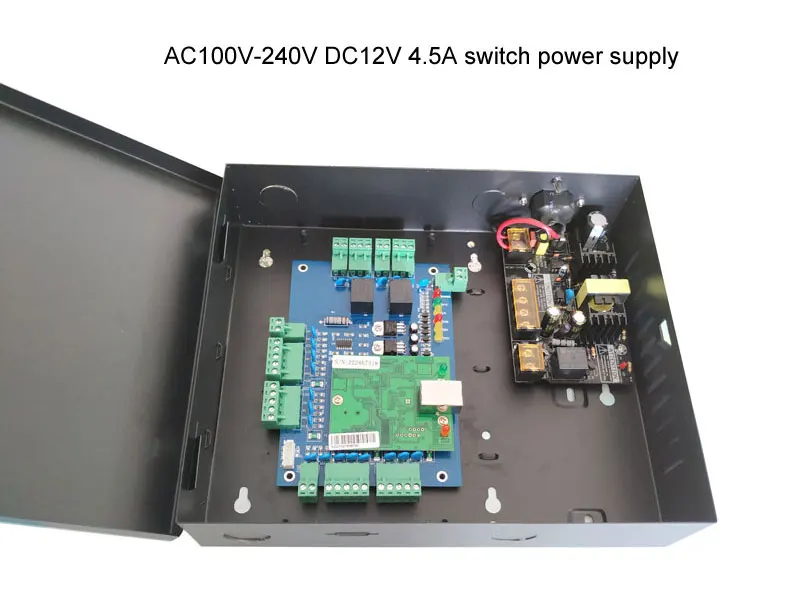 Две строки платы контроля доступа TCP/IP система с источником питания 110 В/220 В sn:L02 _