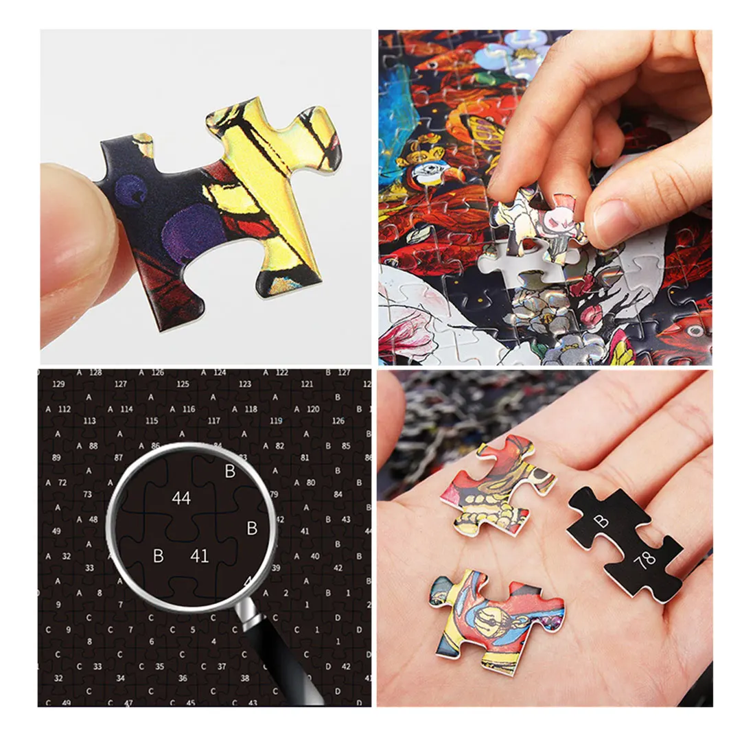 

1025Pcs Adults General Interesting Puzzle Beautiful Pattern Puzzle Kit - Colorful