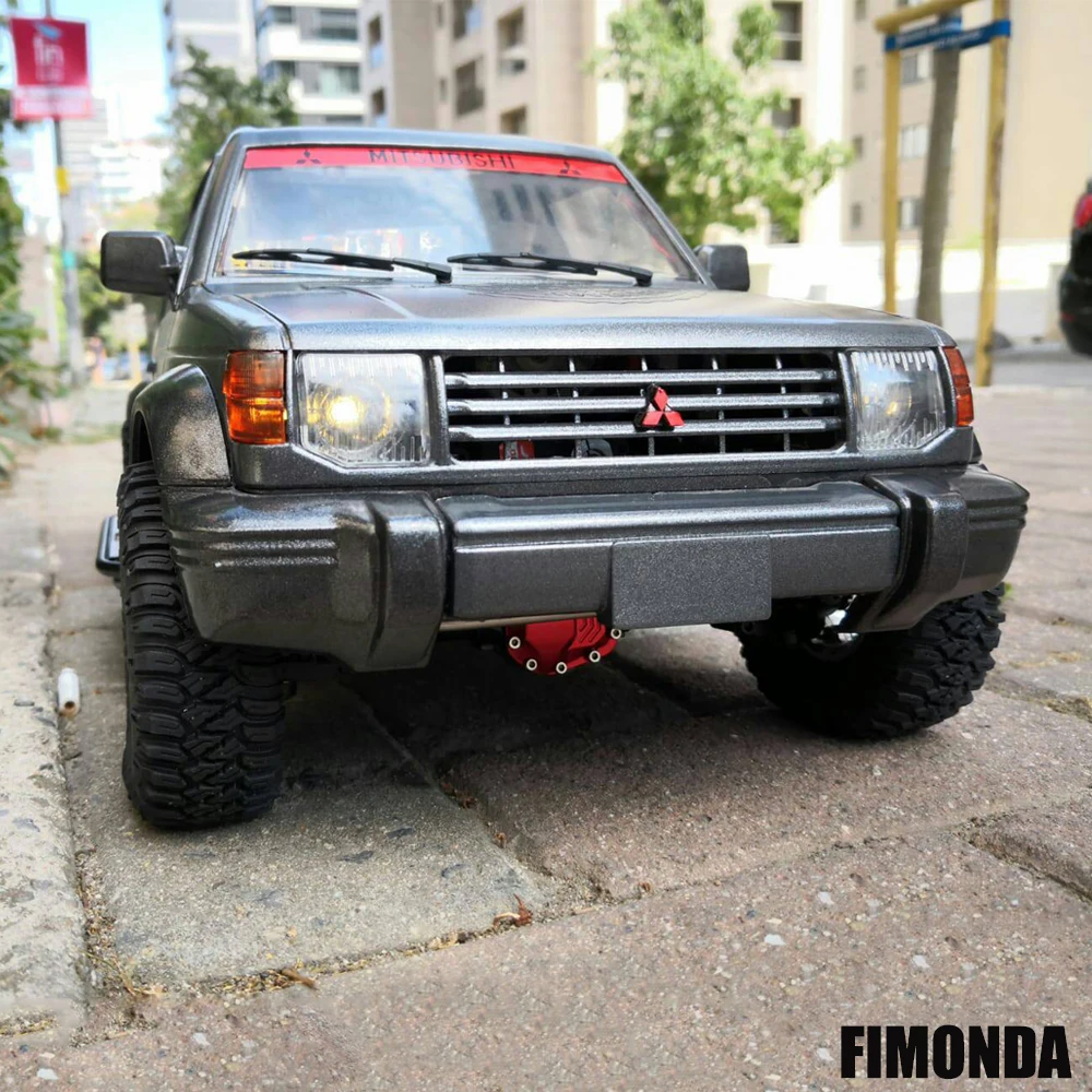1/10 RC PAJERO V33/V43 полный жесткий пластиковый комплект кузова 313 мм Колесная база для радиоуправляемого гусеничного осевого SCX10 II 90046 Redcat GEN 8 Scout II