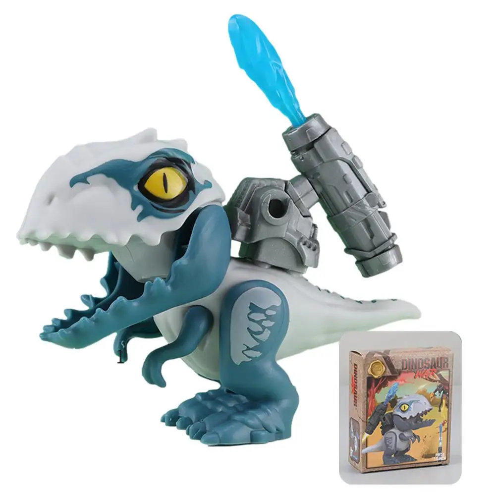 

Mechanical Dinosaur Puzzle Toy Kids Take Apart Dinosaur Toy STEM Activities Toys Walking Dinosaur With Shooting Weapon For Ove