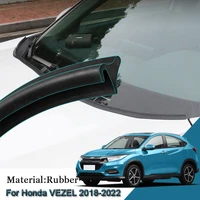 diy car seal strip windshied spoiler filler protect edge weatherstrip strip sticker auto accessories for honda vezel 2018 2022