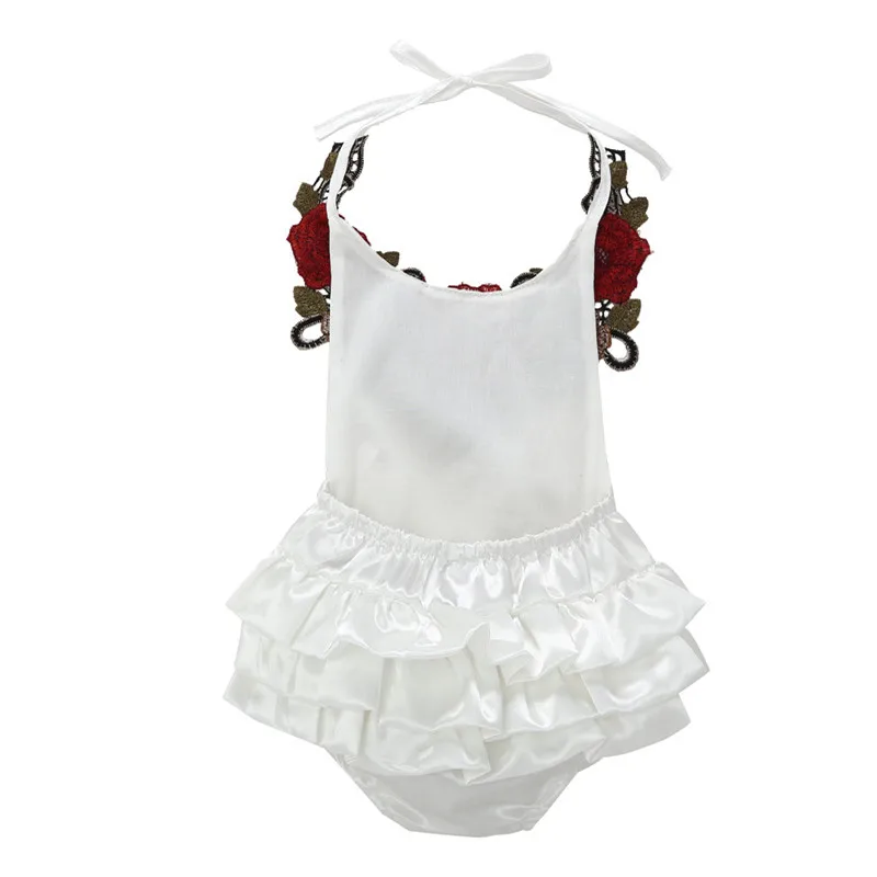 Боди для маленьких девочек боди без рукавов с цветочным рисунком одежда малышей