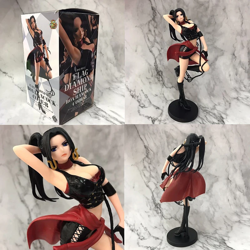 

Фигурка героя аниме «Боа Хэнкок», 25 см, с кнутом, Коллекционная модель из ПВХ 116th поколения, куклы, игрушки для подарка