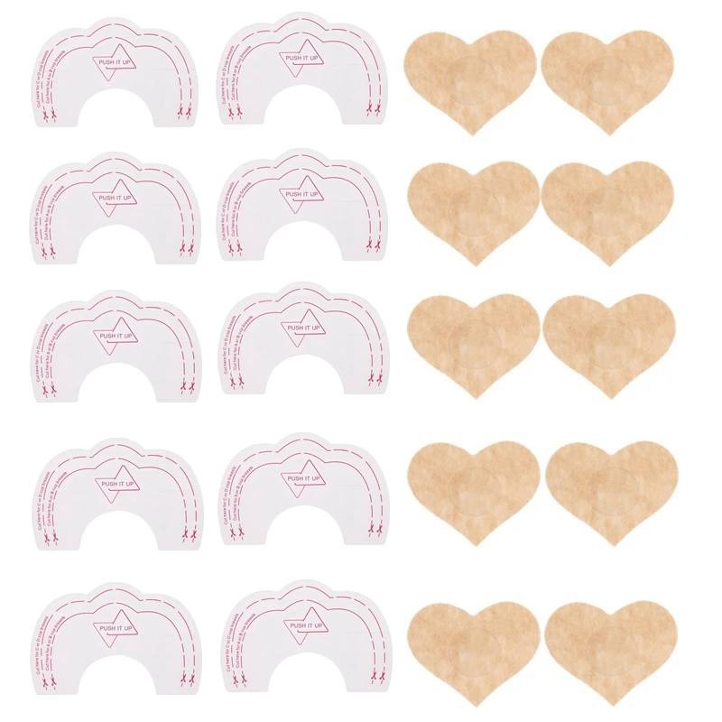 Модная женская сексуальная невидимая накладка на сосок Ленточные наклейки грудь