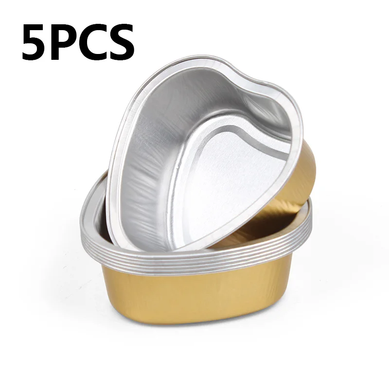 5 шт. контейнер для депиляции воска инструмент удаления волос Золотой мисочка из