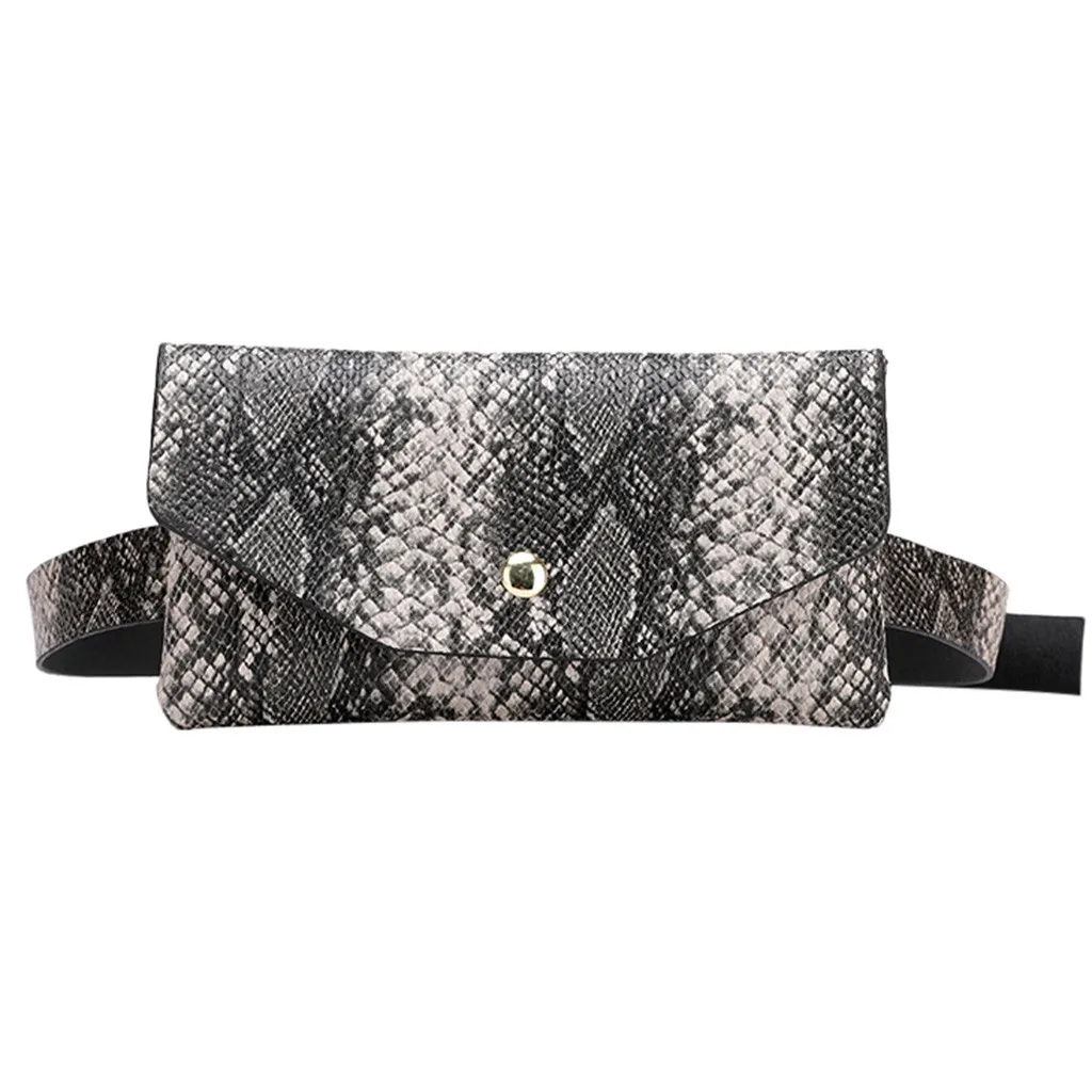 Модная женская уличная сумка-мессенджер с серпантином Спортивная нагрудная