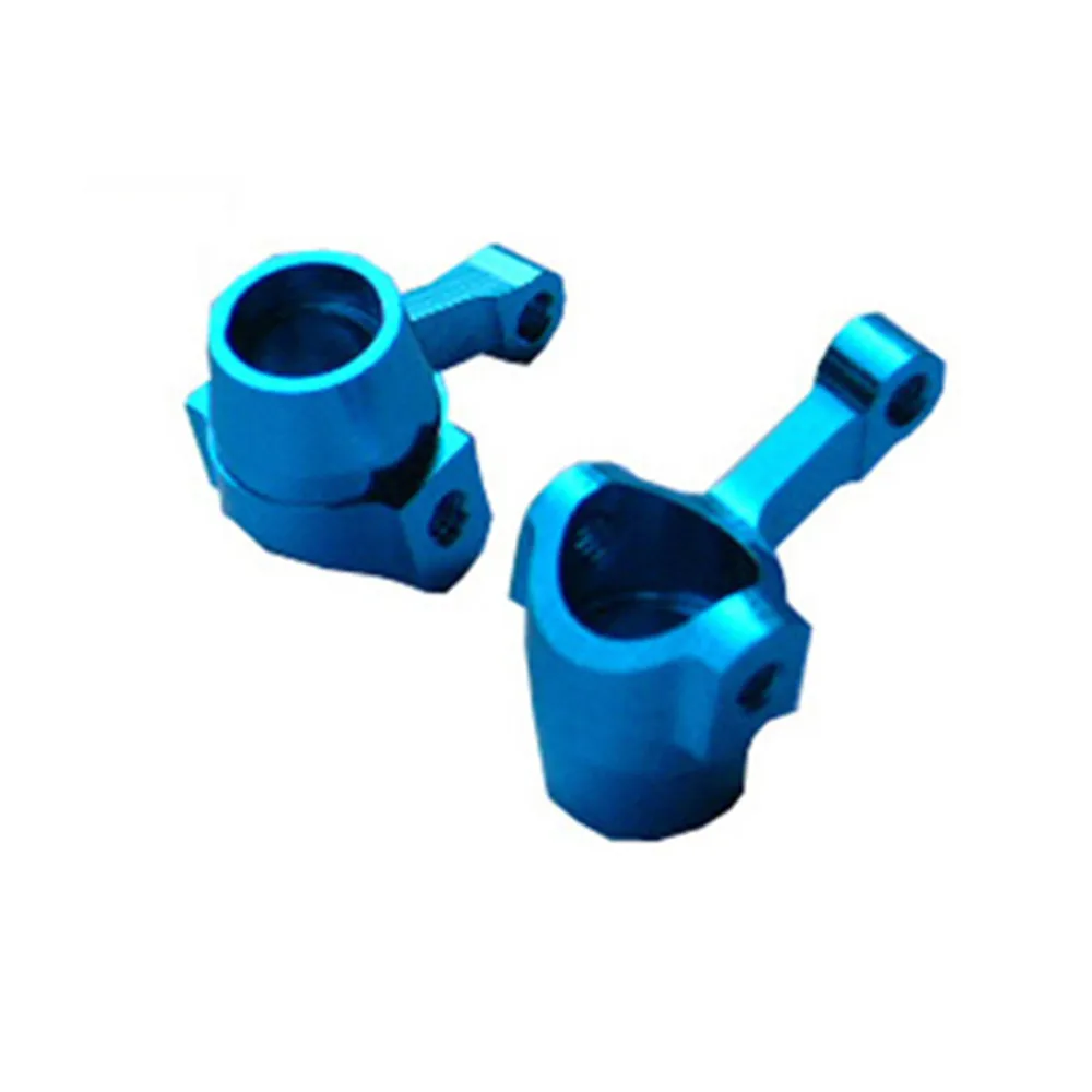 

2pcs/set Aluminum Alloy Front Steering Cup Metal Steering Knuckle for 1/16 Kyosho Mini Inferno RC Car Upgrade Part