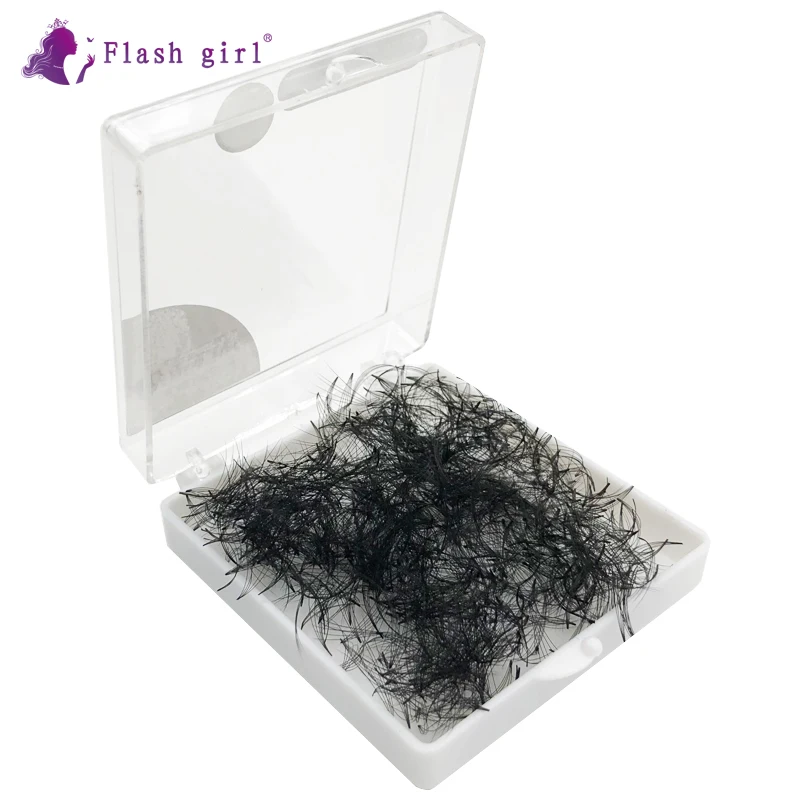 

Flash Girl Mink Lashes 5D Russia Volume Eyelash Extension Individual Eyelash High Quality C/D Curl Eyelash Extension Short Stem