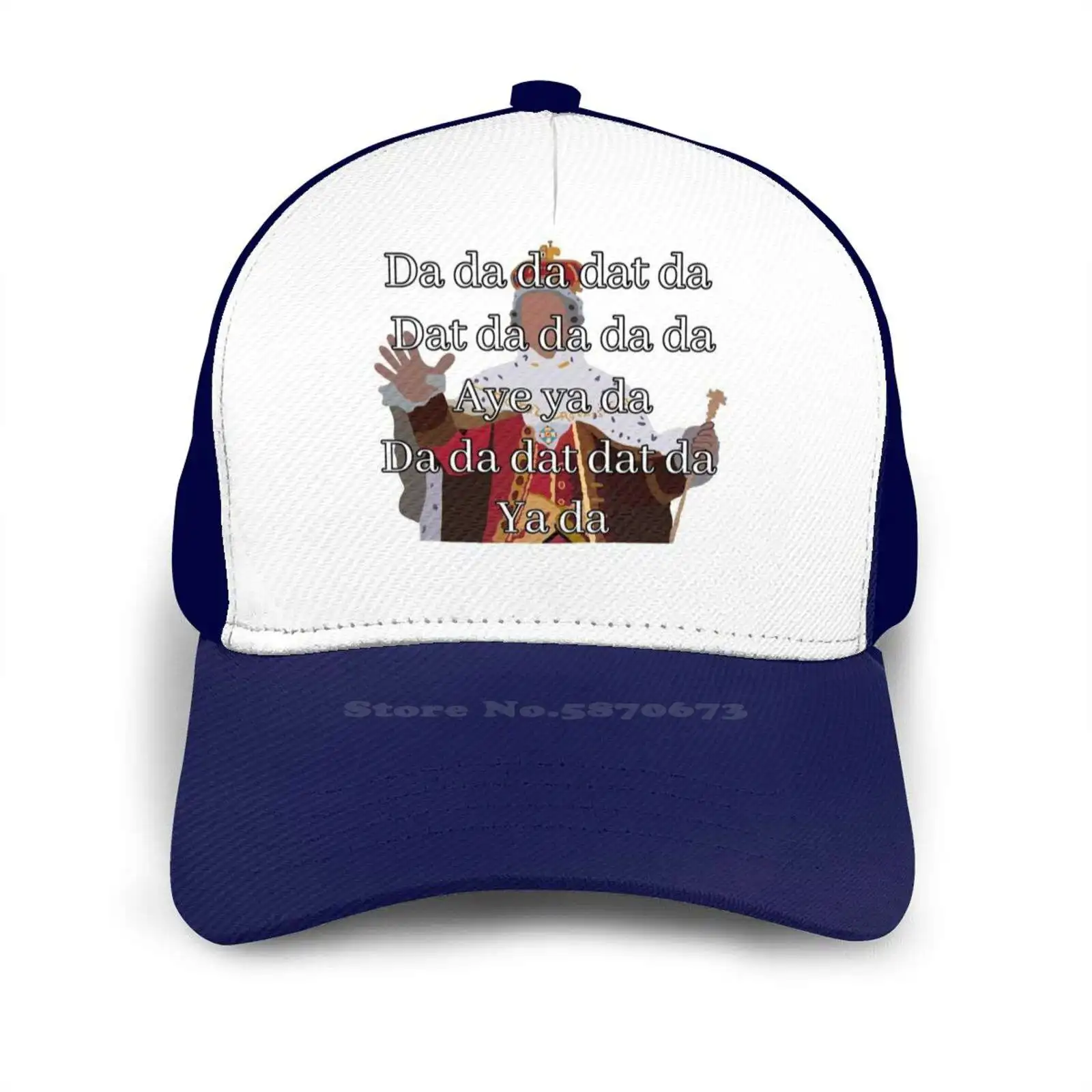 Король Джордж пение в стиле хип хоп|Мужские бейсболки| |