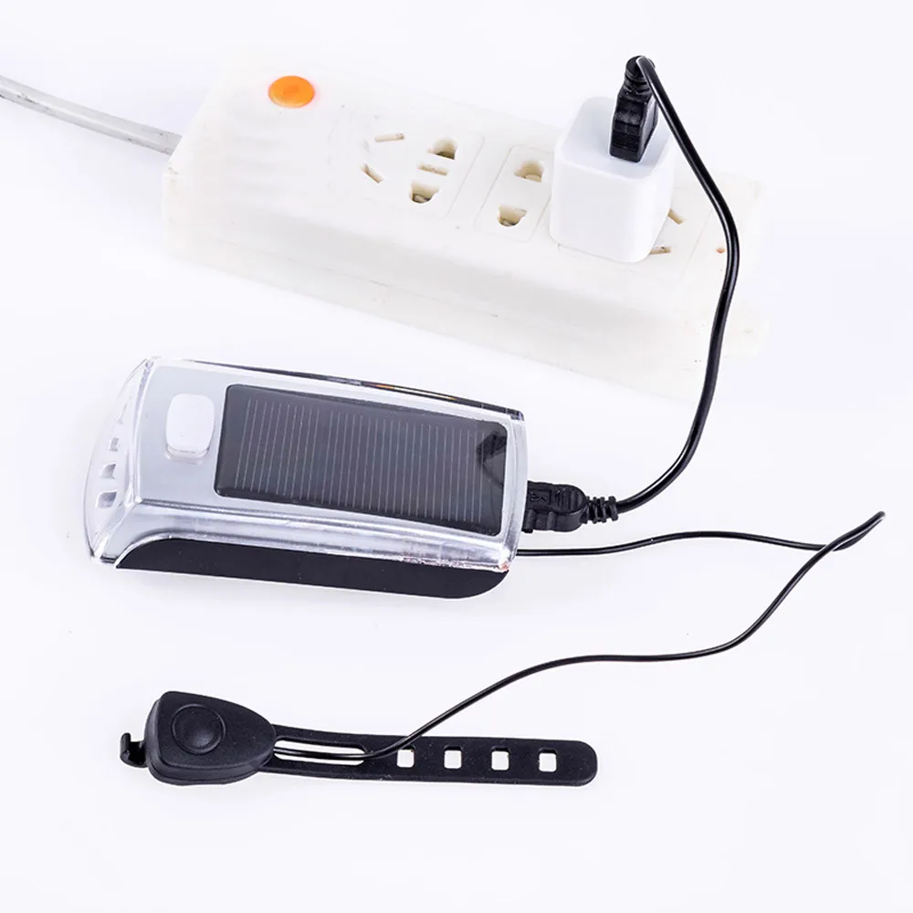 Велосипедный передний светильник набор USB Перезаряжаемый умный головной 4 вида