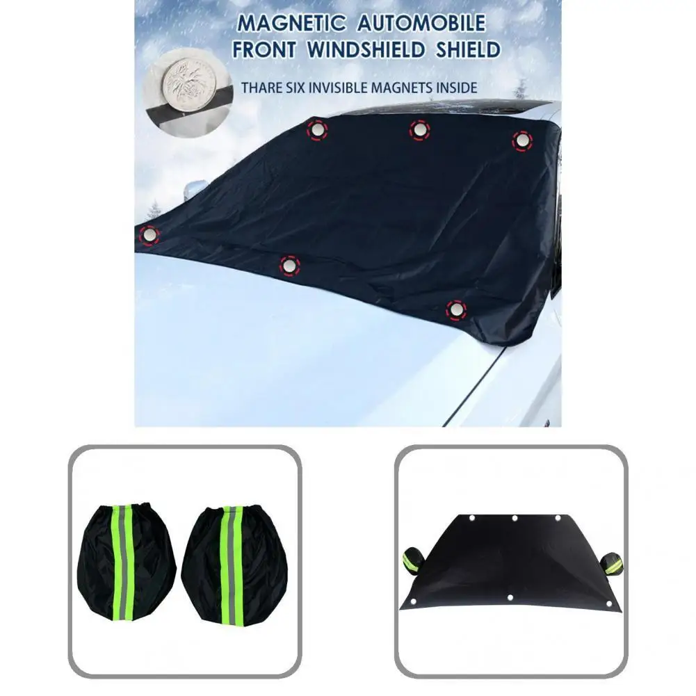 

Car Sunshade Novel Polyester Practical Portable Magnetic Car Sun Shade for Automotive Car Windshield Car Sun Cover