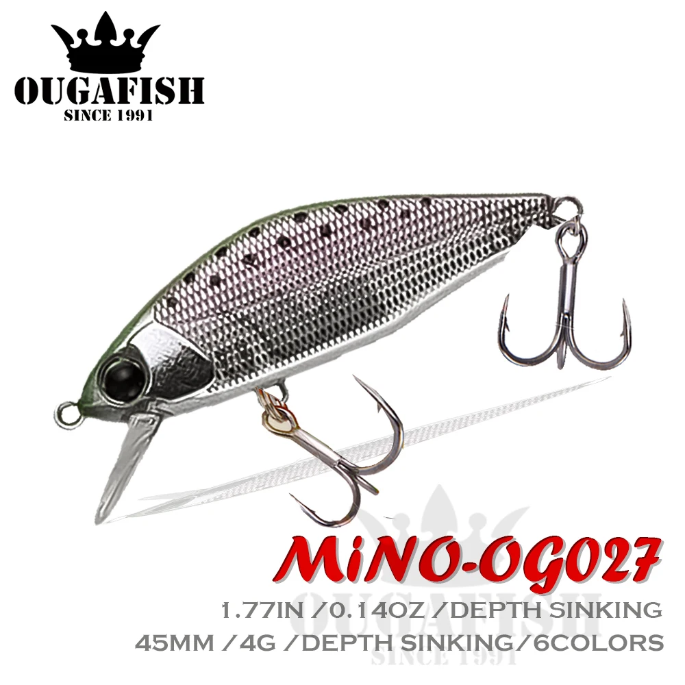 

2021 Тонущая приманка в виде гольяна, вес 4 г, 4,6 см, морские аксессуары, воблеры, троллинговая приманка, рыба, искусственные приманки, приманки ...