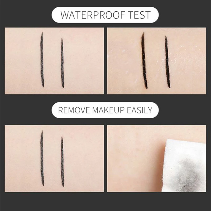 Черная жидкая подводка для глаз 1 шт. стойкая Водостойкая Подводка карандаш
