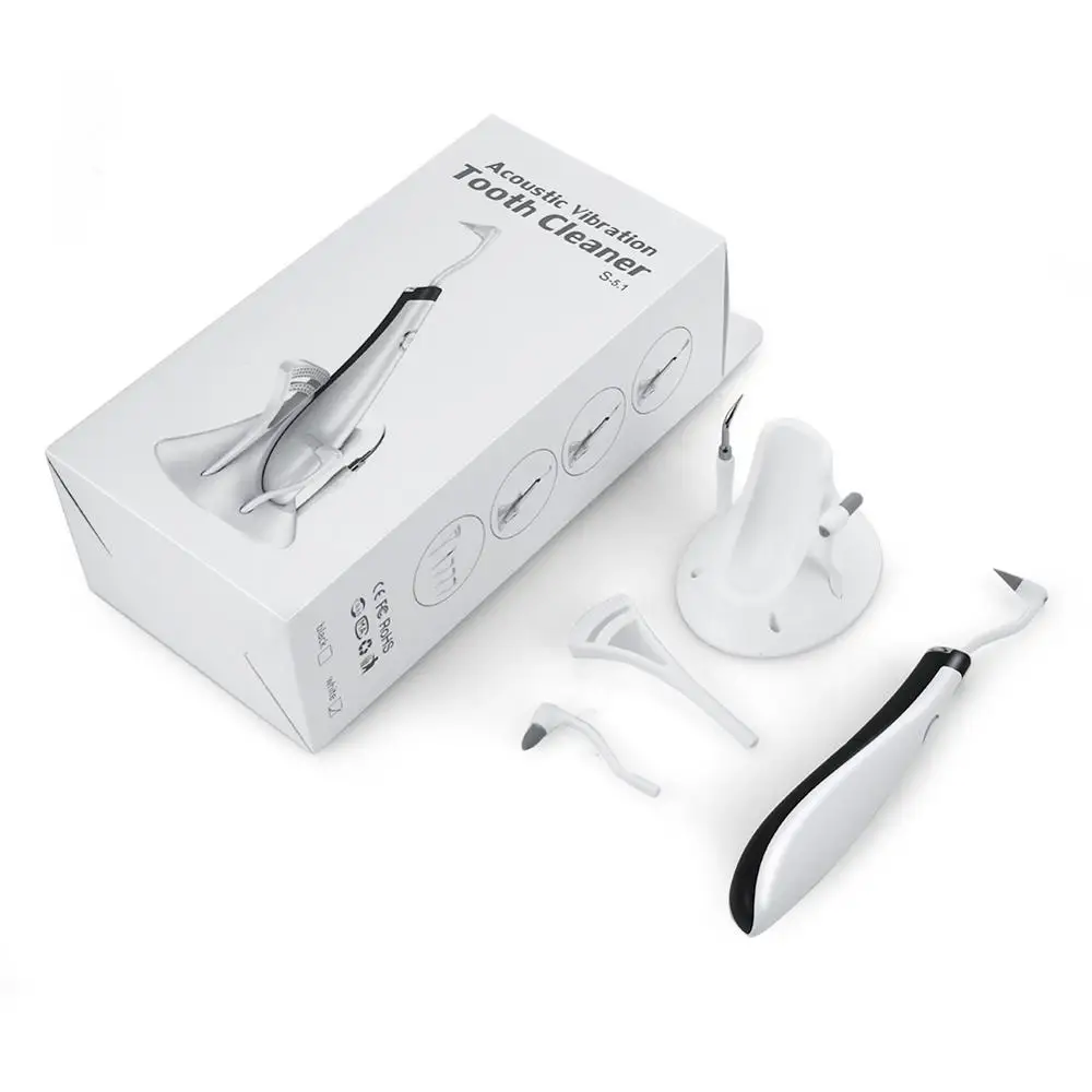 

Dental Ultrasonic Scaler Handpiece Detachable Ultrasonic 5-in-1 with LED lighting With stand