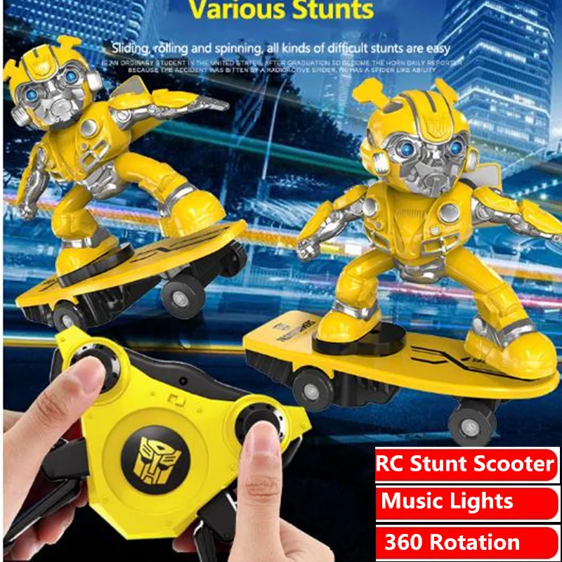 Пульт дистанционного управления Управление скутер каскадера автомобиля игрушки