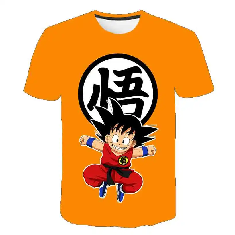 

Camiseta con estampado de anime japonÃ©s para niÃ±o y niÃ±a, camisa de manga corta unisex, ropa de moda para niÃ±os de 4 a 14 aÃ±os,