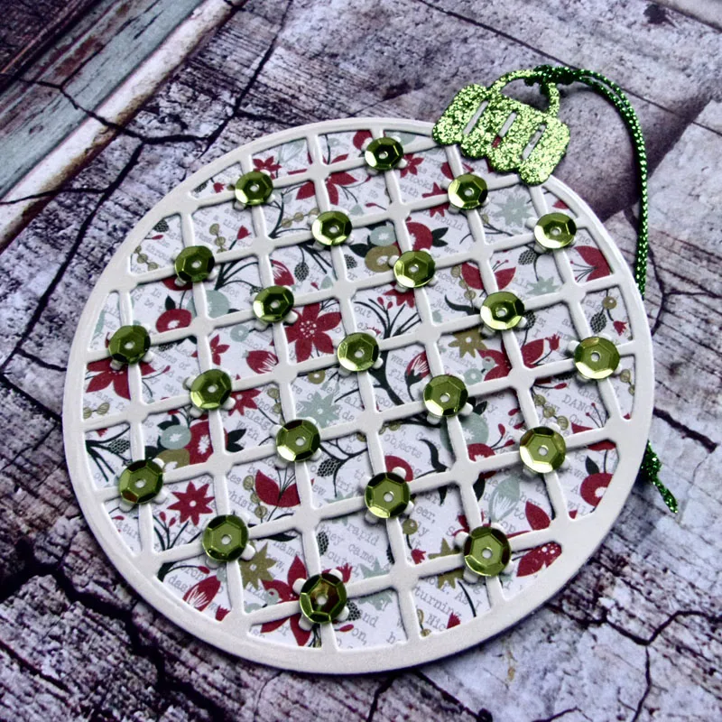 KLJUYP Рождественское украшение металлические Вырубные штампы для скрапбукинга