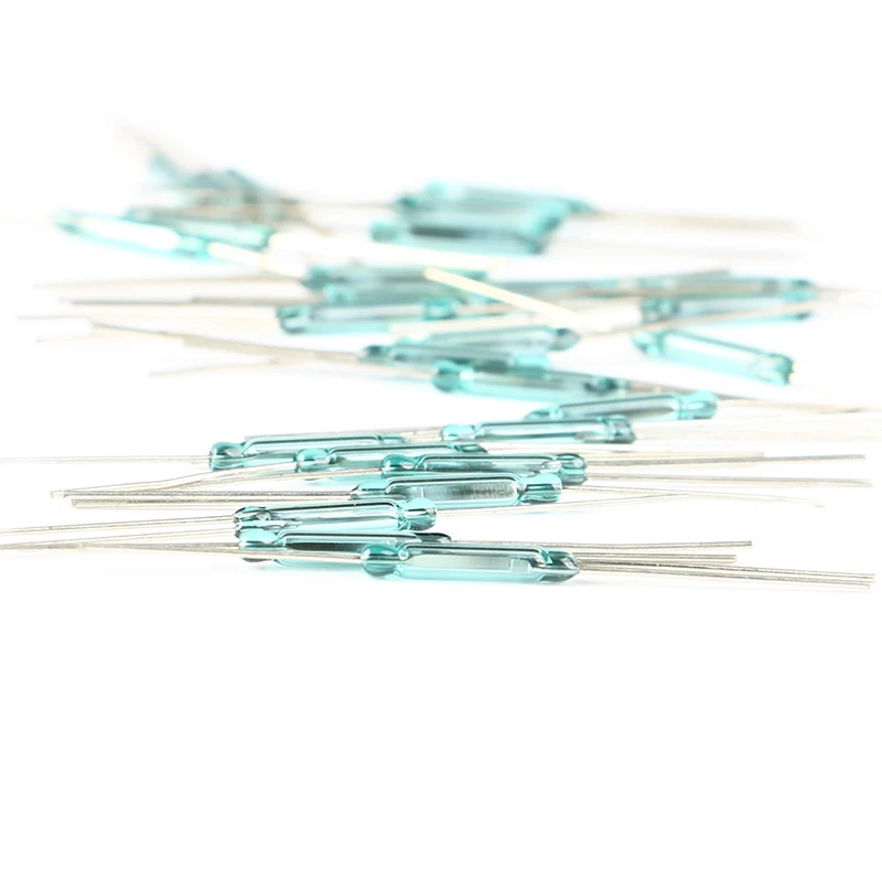 

10 pcs Reed Switch 3 pin Magnetic Switch Normally Open and Normally Closed Conversion 2.5X14MM 3pin