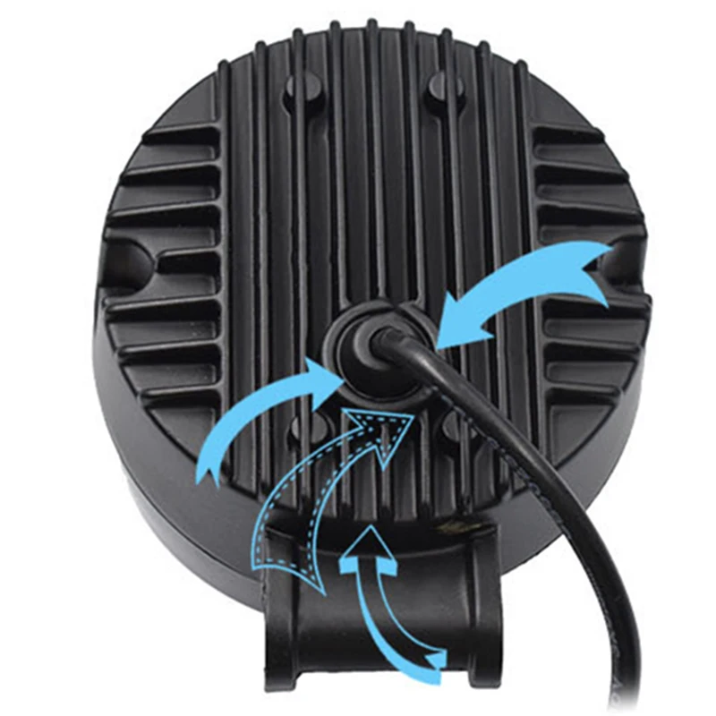 1 шт. водонепроницаемый круглый светодиодный светильник ангельский глаз |