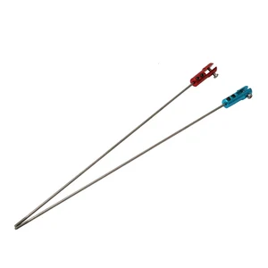 10 шт., рукоятка из алюминиевого сплава M2, Зажимной патрон с резьбой