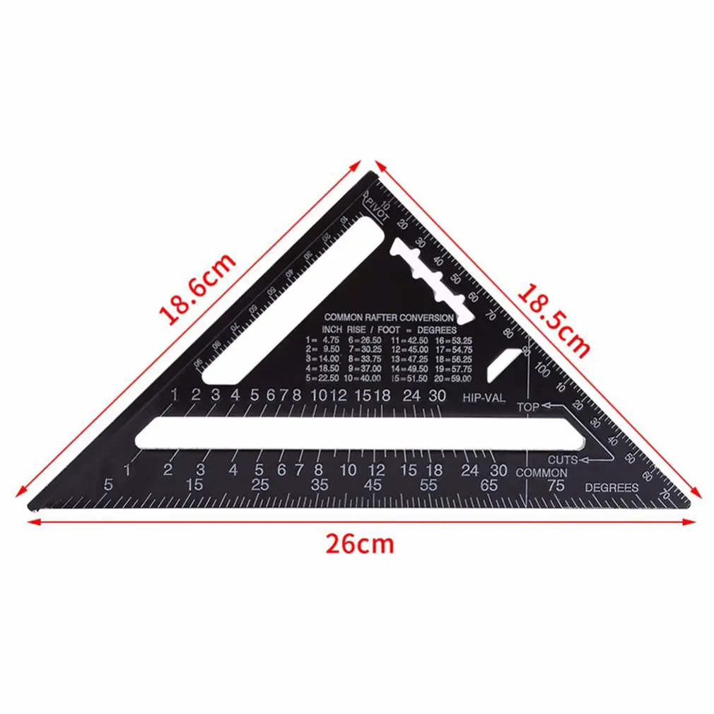 

Riangular Plate 90 Degrees 45 Degrees Square Ruler