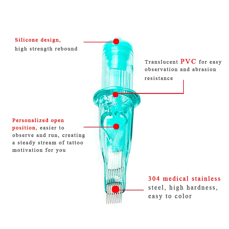 Картридж для тату игл O.G изогнутый картридж перманентного макияжа 1209m1|Иглы тату| |