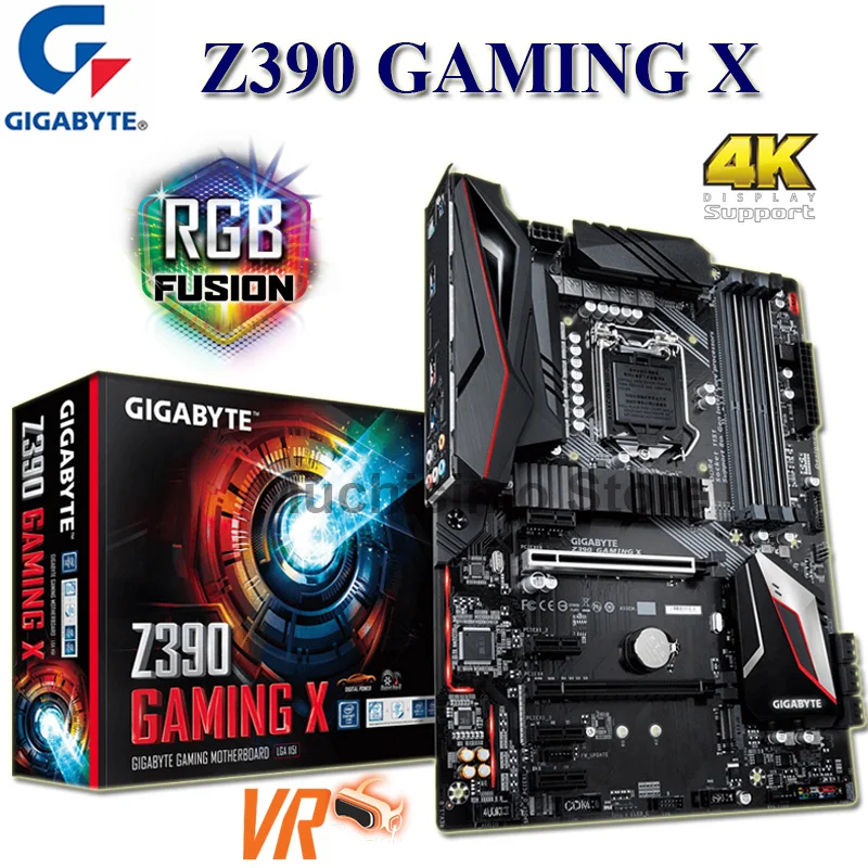 Online LGA 1151 Gigabyte Z390 GAMING X Motherboard 9th-Generation I9 I7 I5 I3 DDR4 64GB PCI-E 3,0 M.2 HDMI-kompatibel Desktop Placa-Mãe