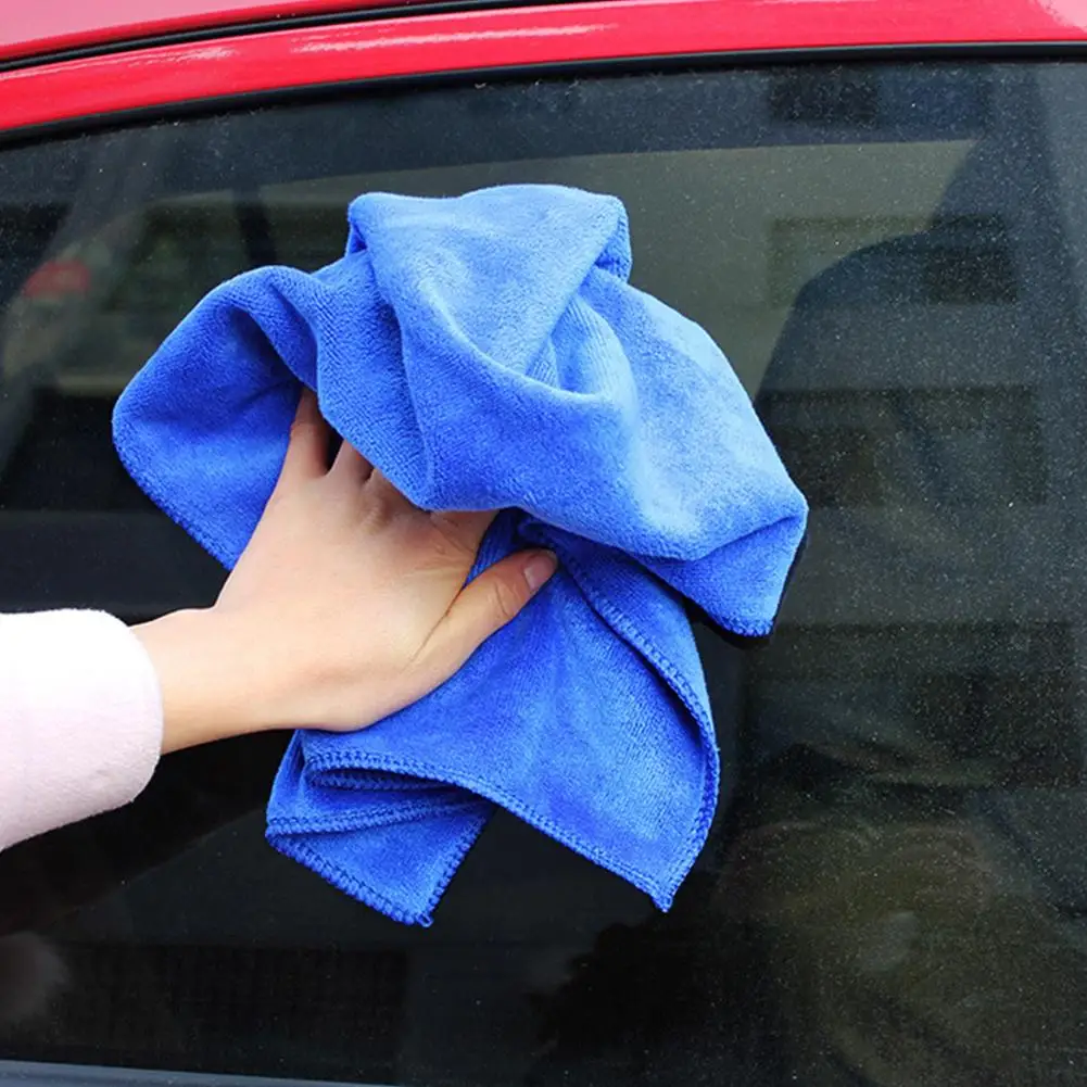 

1pcs 30*70cm Car Washing Cloth Washing Cloth Towel Duster Blue Soft Absorbent Wash Cloth Car Cleaning Towels Car Auto Care