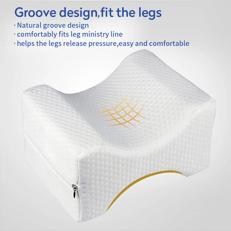 Ортопедическая подушка для ног коленей из вспененной материи с эффектом пямяти