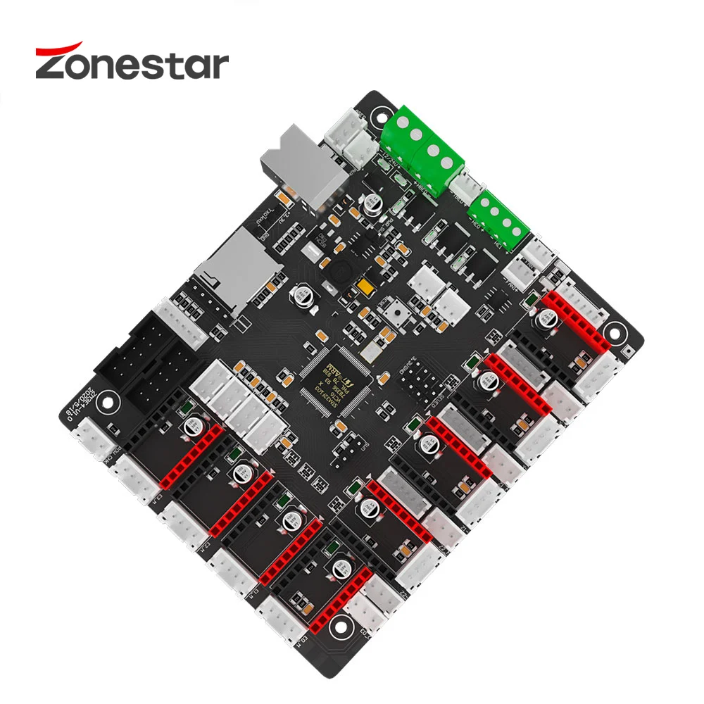 

ZONESTAR ZM3E4 New Arrival 32-bits 3D Printer Control Board Motherboard Support 8 Steeper Motor Max Upgrade Upgrade for ZRIBV6