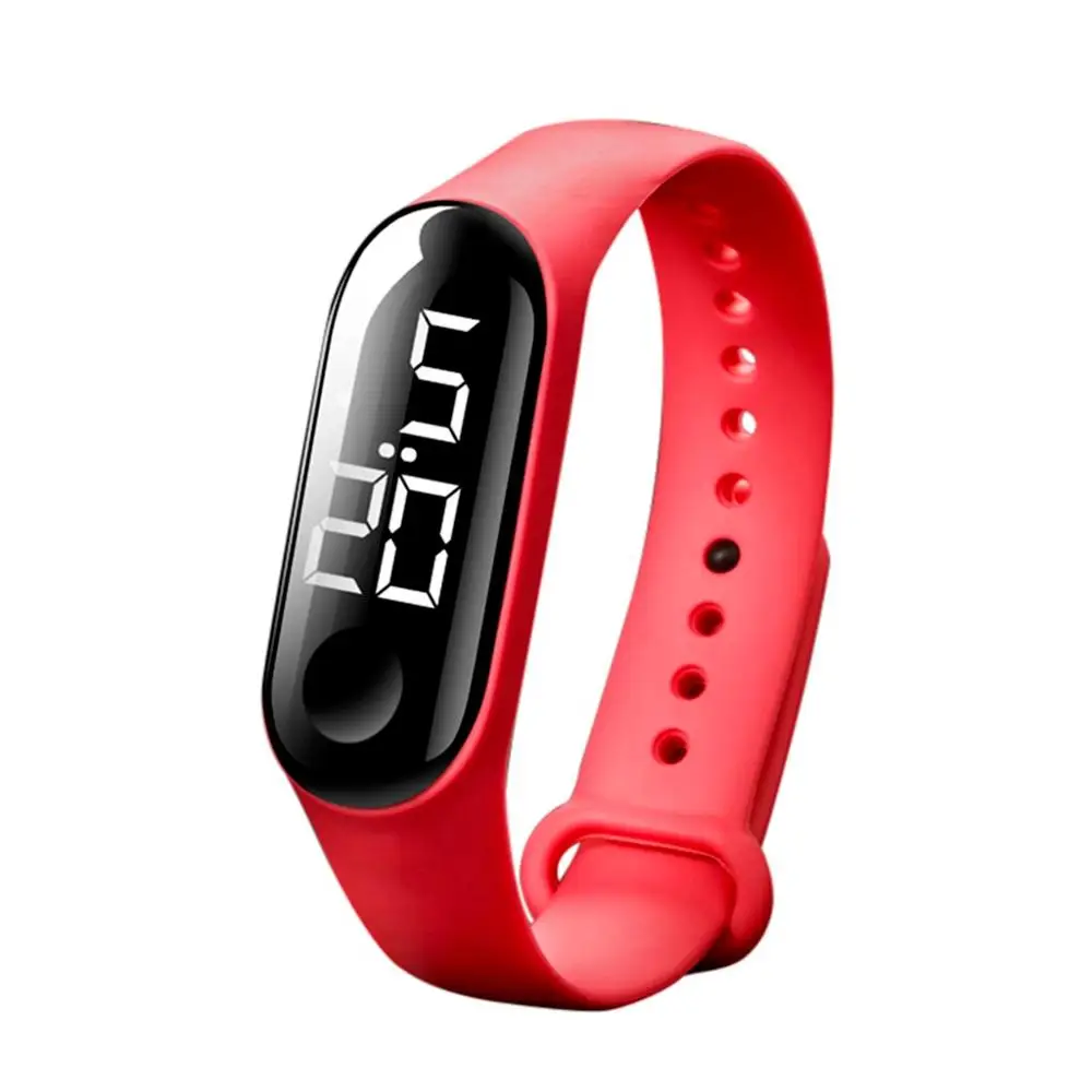 

50m Waterproof Men Women Digital Watch Led Sport Watch Glass Dial Silicone Wristwatch Reloj Deportivo Digital Relogio Masculino