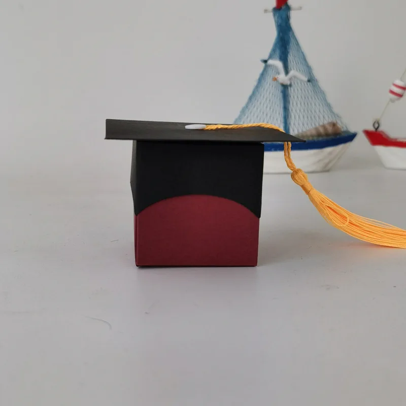 50 шт. бумажная коробка для конфет красного зеленого цветов | Дом и сад