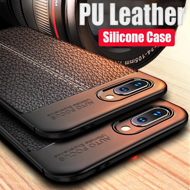 Роскошный силиконовый кожаный чехол для телефона s huawei Honor 10i 9 10 Lite 8X9X20 Pro