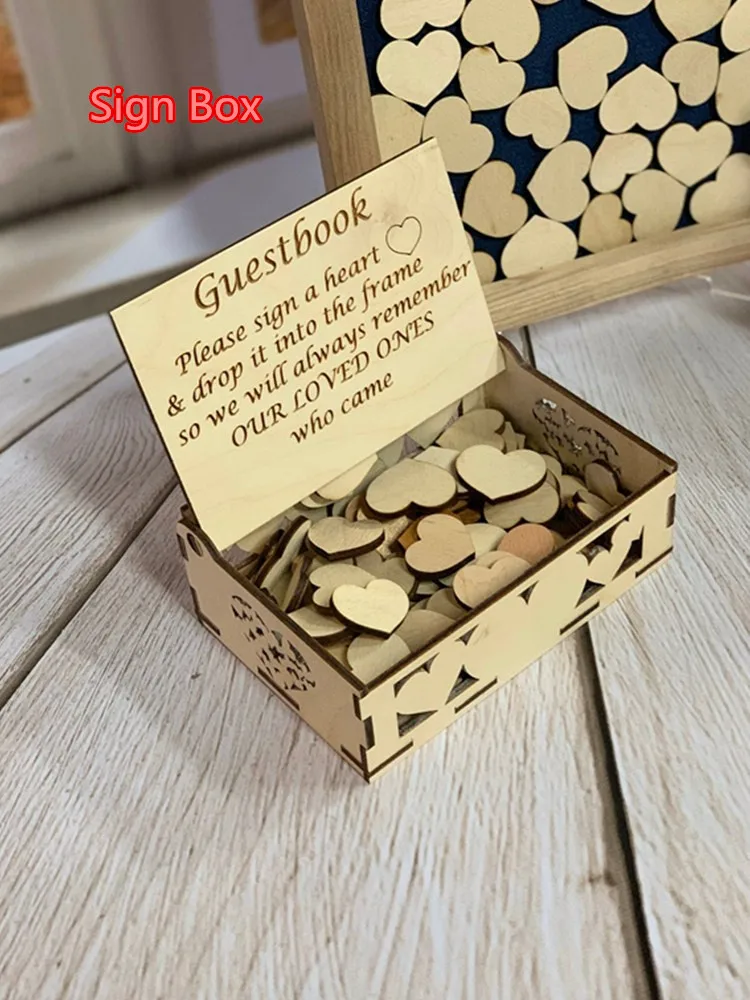 

Personalize Golden Magic Castle Wedding Guest Book, Custom birthday party Baptism wedding Drop top Wish Box Guestbook