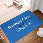 Коврик для прихожей бизнес-класса, нескользящий ковер из полиэстера, 40x60 см, для ванной, кухни, балкона